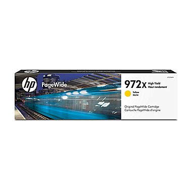 HP 972X YELLOW GENUINE ORIGINAL High Yield Original PageWide Ink Cartridge L0S04AN